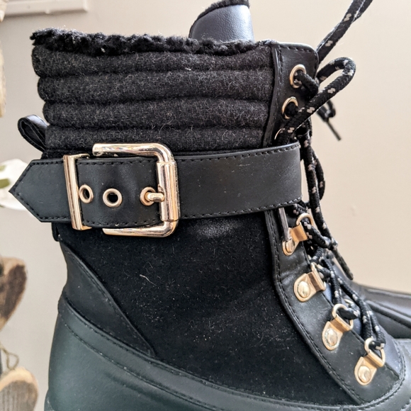 Call it Spring boots black/blue size 6.5 - Picture 6 of 11